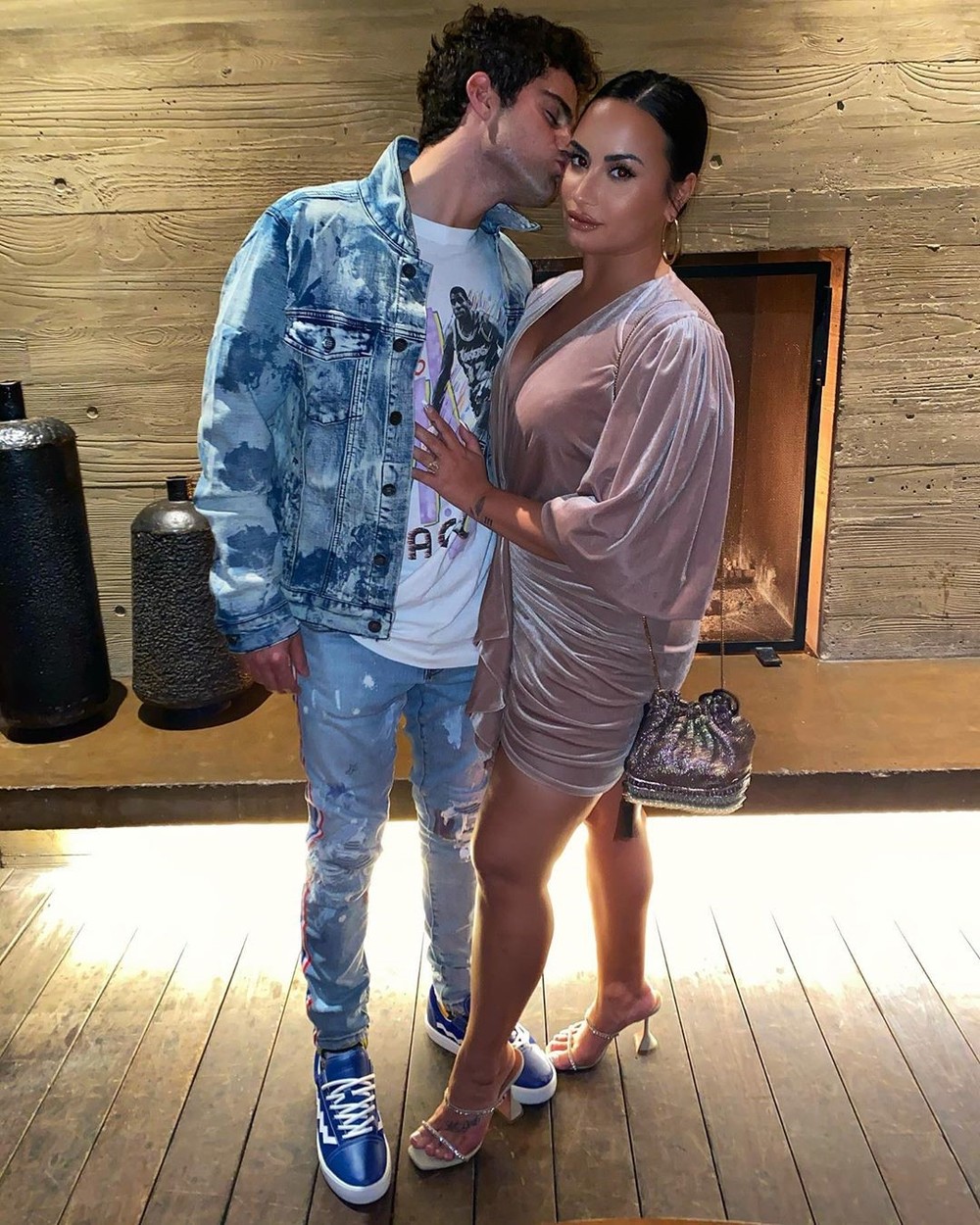 3-8-2020

Celebrity Selfies 

Pictured: Demi Lovato Max Ehrich,Image: 549812238, License: Rights-managed, Restrictions: , Model Release: no, Credit line: PLANET PHOTOS / Planet / Profimedia