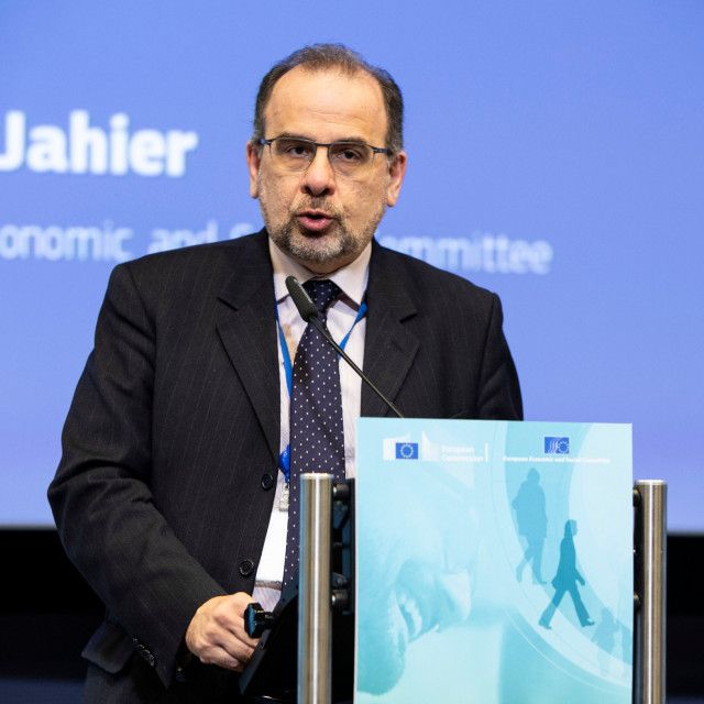 Predsjednik Europskog gospodarskog i socijalnog odbora Luca Jahier 