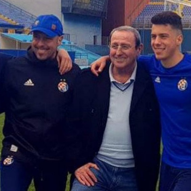 Na ovoj slici su ujedinjene tri modre generacije Jovičević: sin Filip, otac Igor, djed Čedo, sin Marcos i nećak Adrian