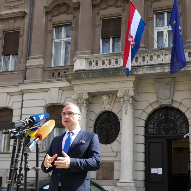 Croatian Minister for Foreign and European Affairs Gordan Grlic Radman