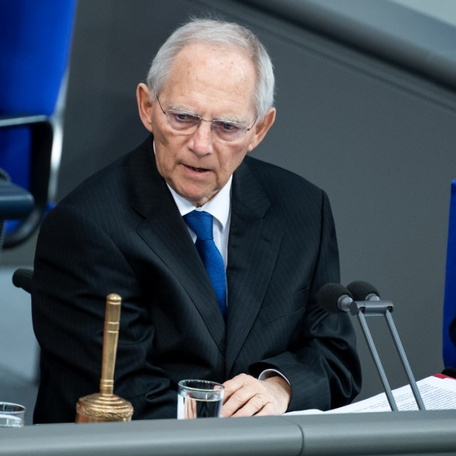 Predsjednik Bundestaga Wolfgan Schäuble