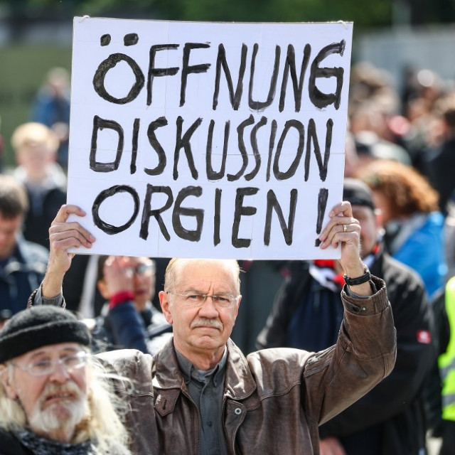Prosvjed u Stuttgartu