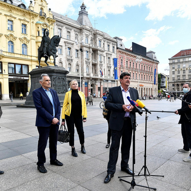 Tiskovna konferencija Hrvatskih suverenista