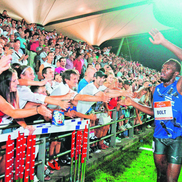 Usain Bolt na 'Hanžeku' 2011.