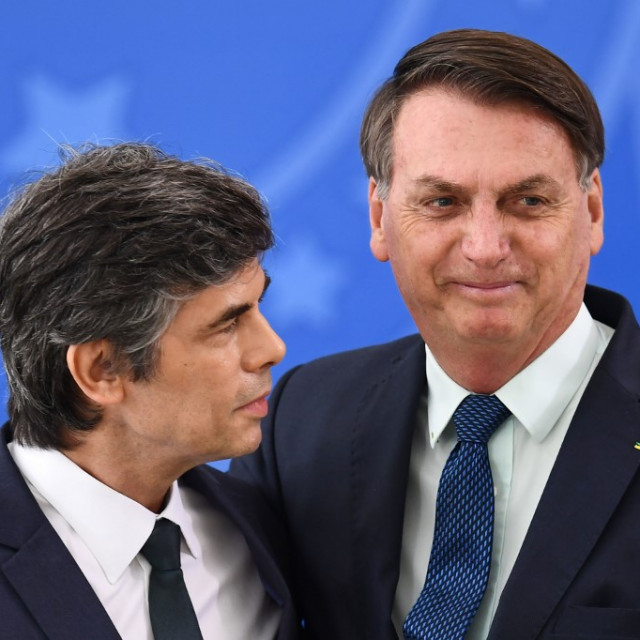 Nelson Teich i Jair Bolsonaro