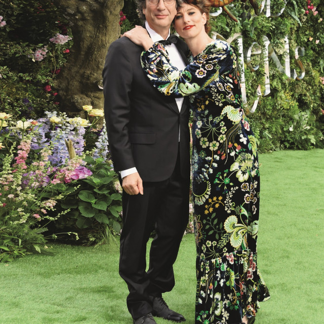 Neil Gaiman i njegova supruga Amanda Palmer 