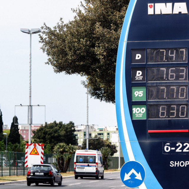 Ina has a big sector of pumps in Croatia