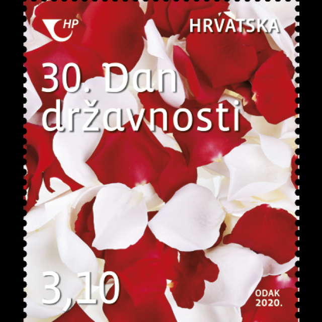 Poštanska marka '30. Dan državnosti Republike Hrvatske'