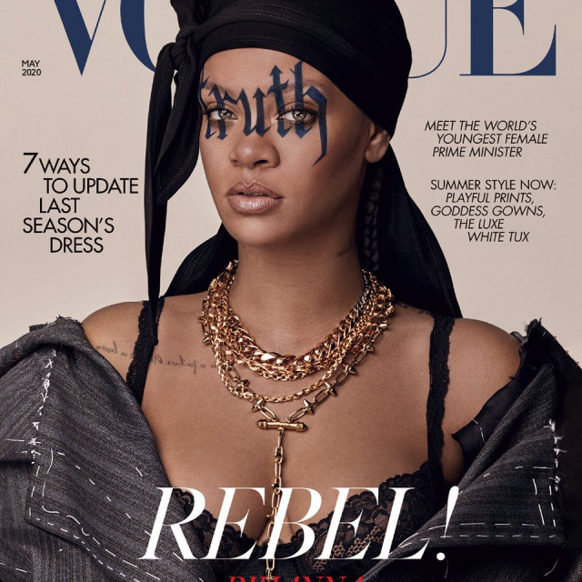 Rihanna na naslovnici britanskog Voguea.