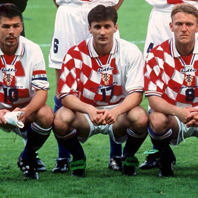 Zvone Boban, Robert Jarni i Robert Prosinečki 1998. godine
