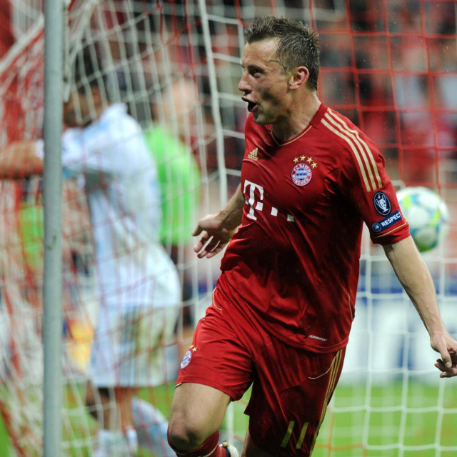 Ivica Olić iz vremena dok je nosio dres Bayerna