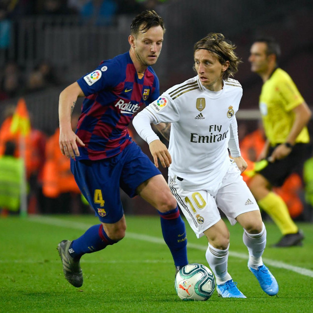 Ivan Rakitić i Luka Modrić na suprotnim stranama
