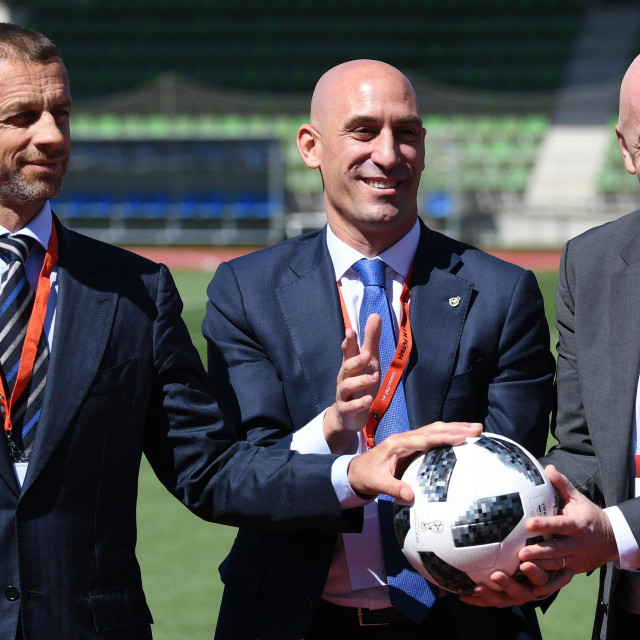 Gianni Infantino i Aleksander Čeferin