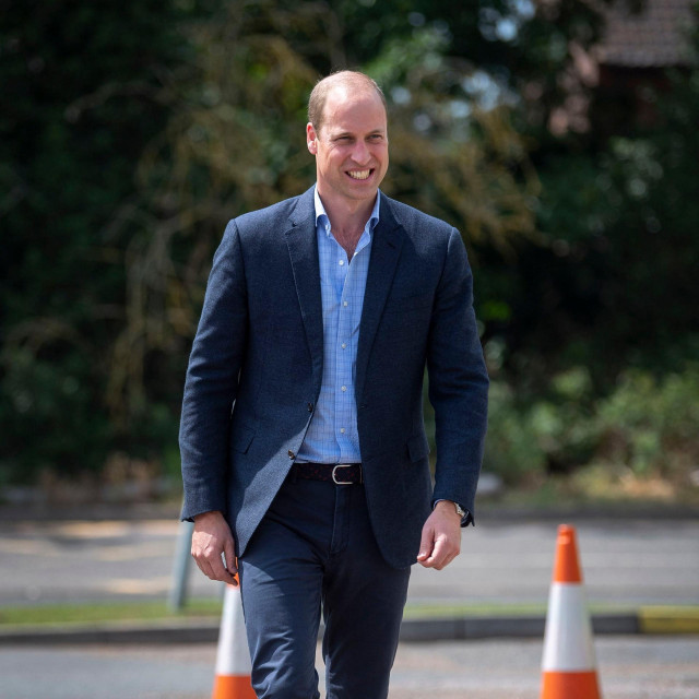 Prince William, The Duke of Cambridge during a visit to the Kings Lynn Ambulance Station to thank staff from the East of England Ambulance Service Trust for their work and dedication responding to the Coronavirus pandemic in King's Lynn, Norfolk, United Kingdom. Picture by i-Images/Pool,Image: 532529145, License: Rights-managed, Restrictions: UK OUT. End users shall not licence, sell, transmit, or otherwise distribute any photographs represented by eyevine, to any third party. Contact eyevine for more information: Tel: +44 (0) 20 8709 8709 Email: info@eyevine.com, Model Release: no, Credit line: i-Images/Eyevine/Profimedia