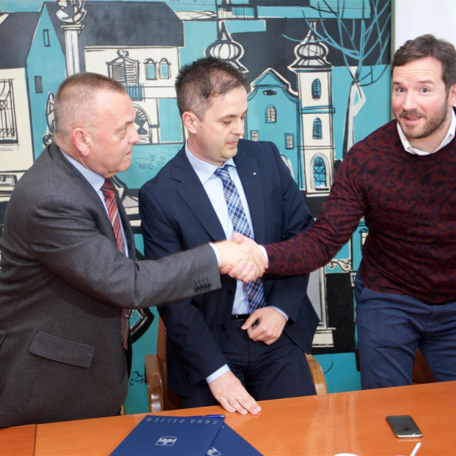 Ivan Vrkić, Vedran Blažek i Ivan Meštrović