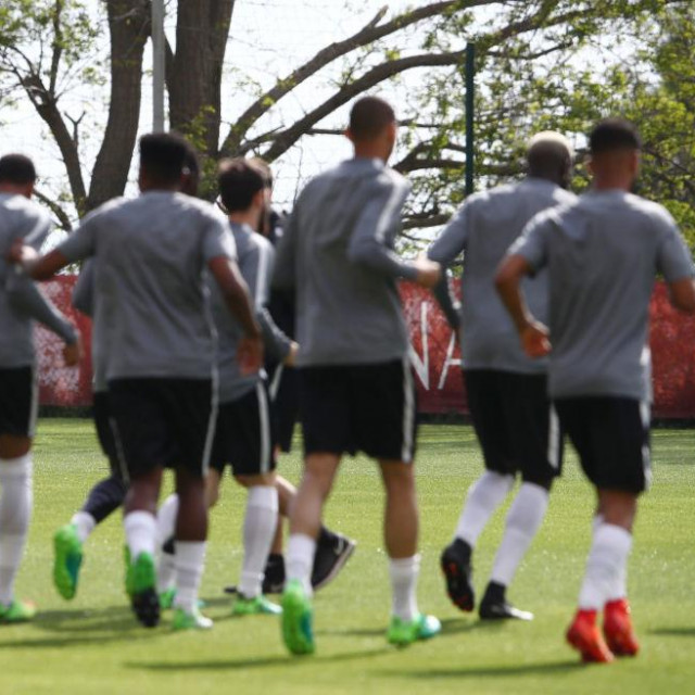 Trening Monacovih nogometaša