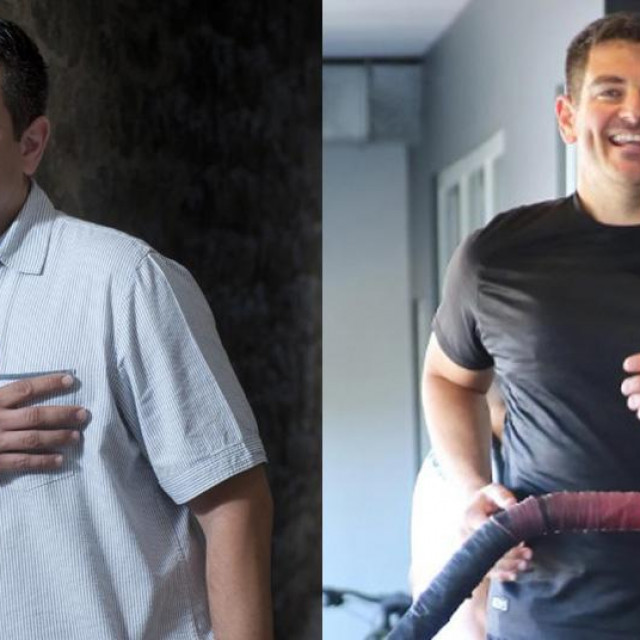 Pecotić prije i nakon mršavljenja