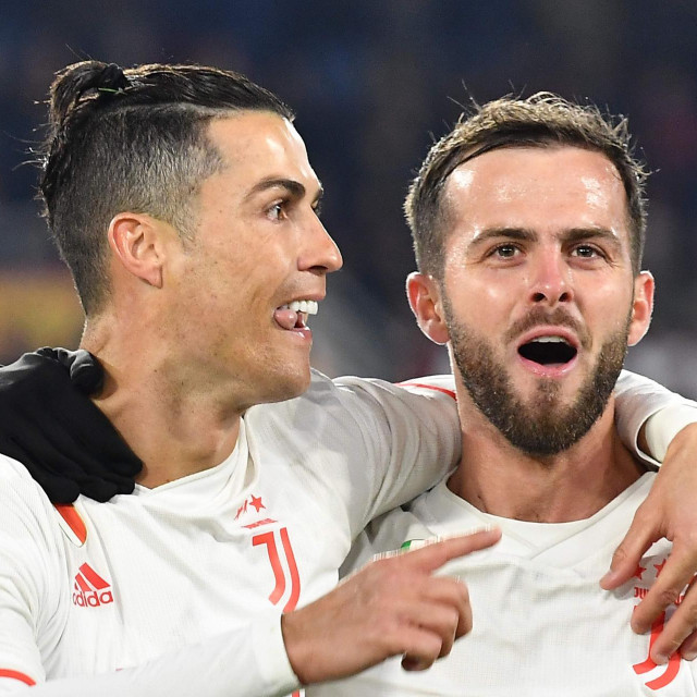 Miralem Pjanić i Cristiano Ronaldo