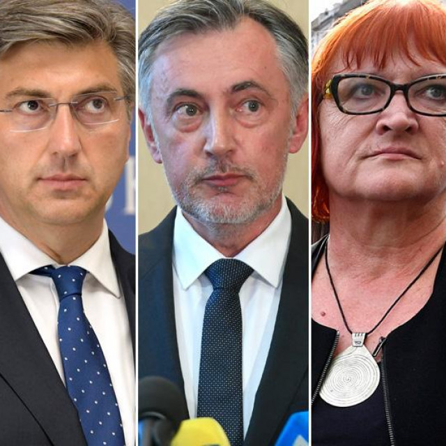 Davor Bernardić, Andrej Plenković, Miroslav Škoro, Rada Borić i Nino Raspudić