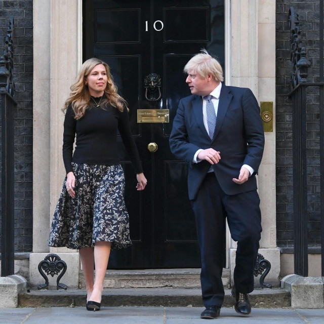 Carrie Symonds i Boris Johnson