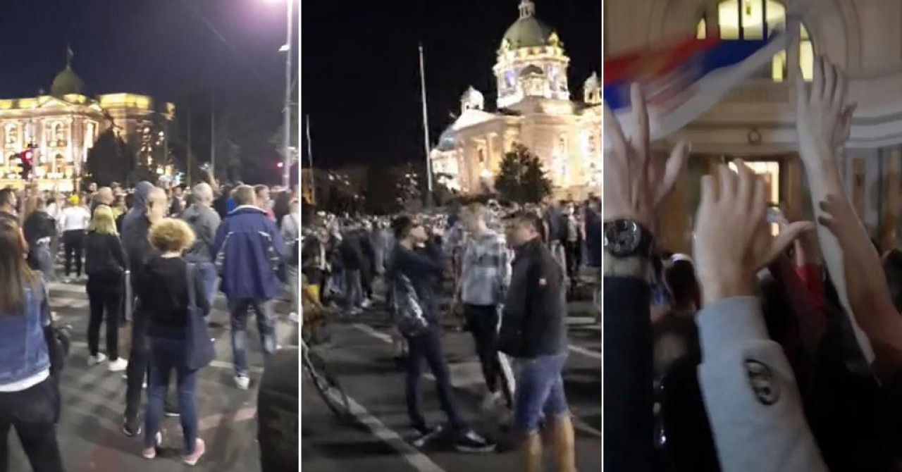 Prosvjed u Beogradu