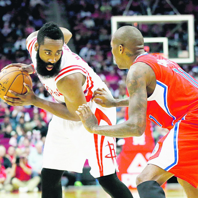James Harden i Jamal Crawford u ”sudaru”