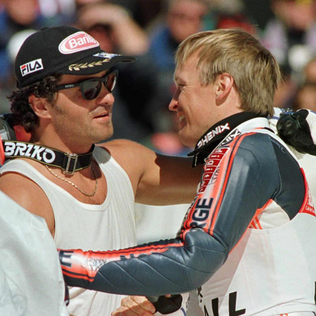 Alberto Tomba i Finn Christian Jagge