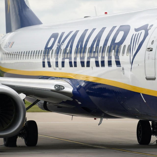 Zrakoplov kompanije Ryanair