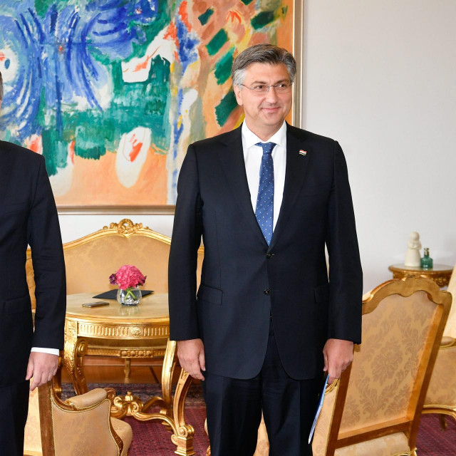 Zoran Milanović i Andrej Plenković