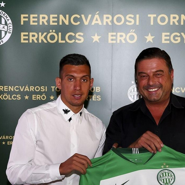 Najtrofejniji mađarski klub predstavio je bivšeg nogometaša zagrebačke Lokomotive kao svog novog člana