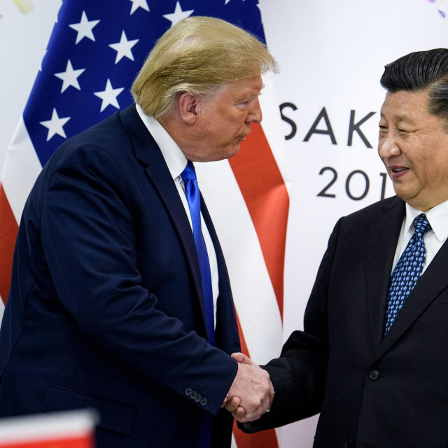 Donald Trump i Xi Jinping 