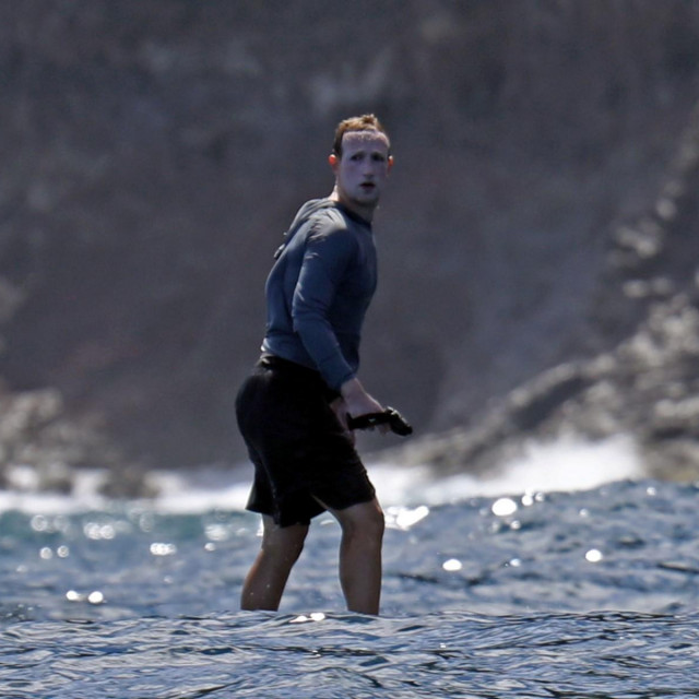 Mark Zuckerberg na Havajima