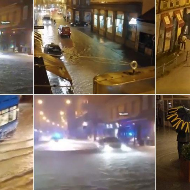 Poplava u Zagrebu