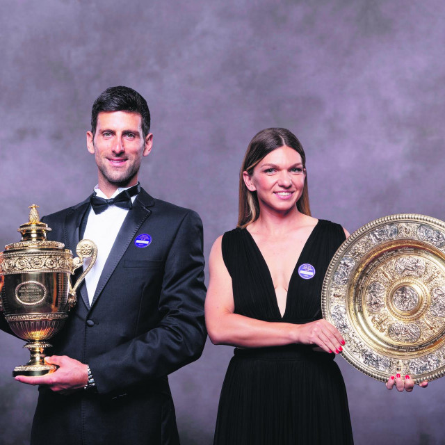 Simona Halep i Novak Đoković osvojili su Wimbledon prošle godine