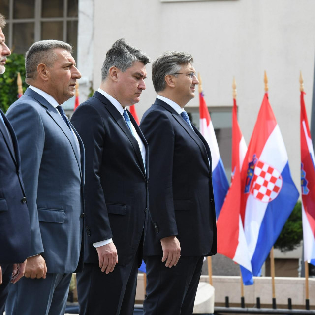 Gordan Jandroković, Ante Gotovina, Zoran Milanović, Andrej Plenković