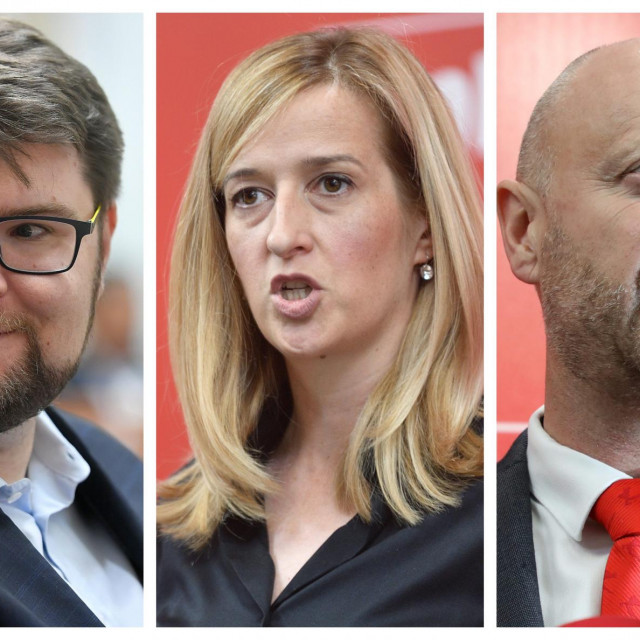 Peđa Grbin, Mirela Ahmetović i Željko Kolar