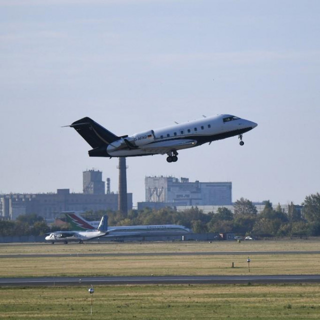Medicinski zrakoplov s Navaljnim poletio je za Njemačku