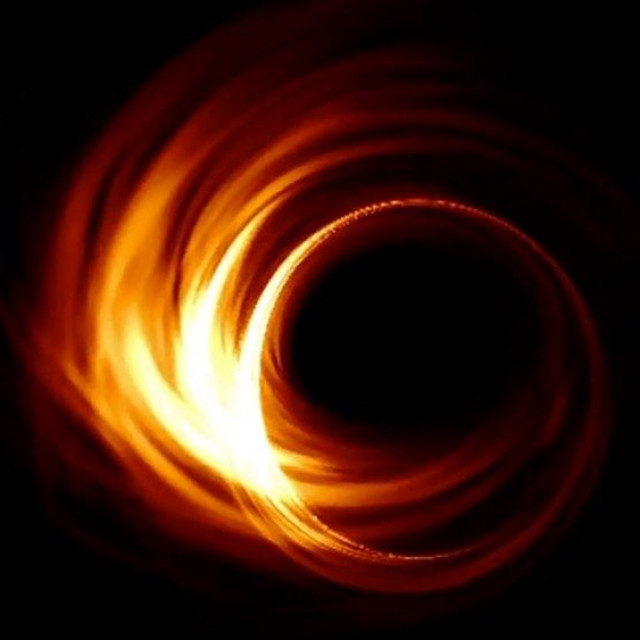 Crna rupa, snimka teleskopa Event Horizont