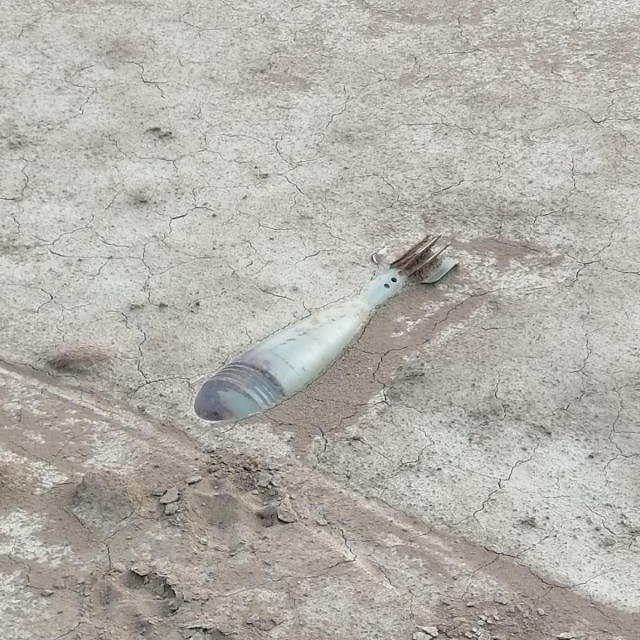 Minobacačka granata pronađena u Karlovcu