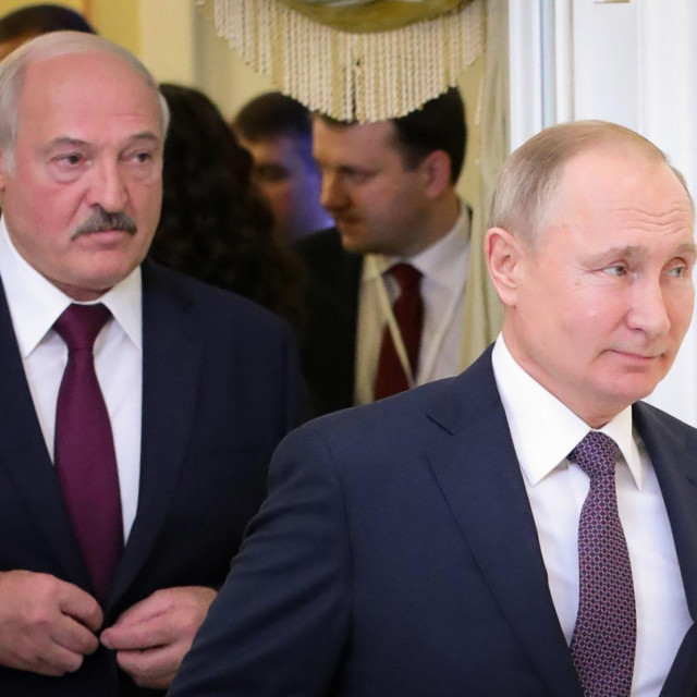 Aleksander Lukašenko i Vladimir Putin