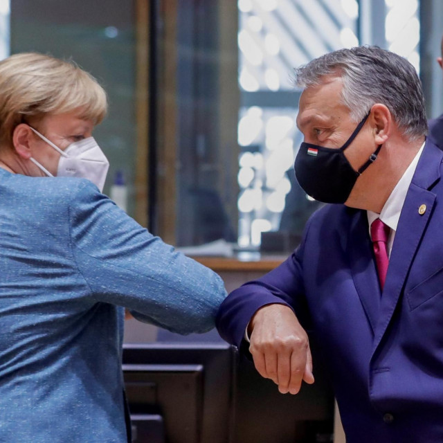 Angela Merkel i Viktor Orban