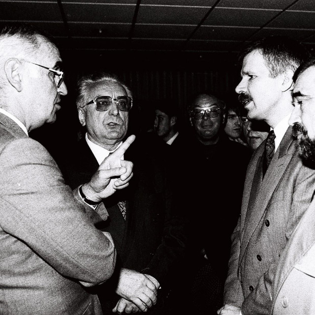 Vlatko Marković, Franjo Tuđman i Mladen Vedriš
