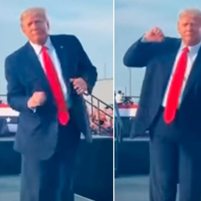 Trumpov neobični ples