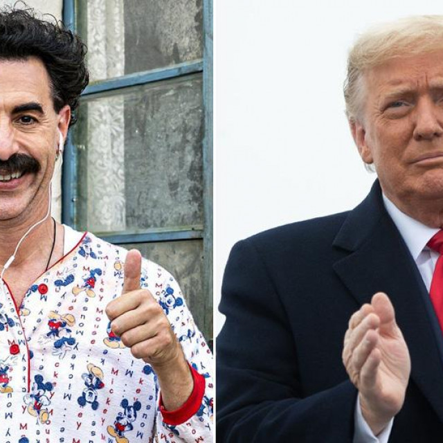 Borat i Donald Trump