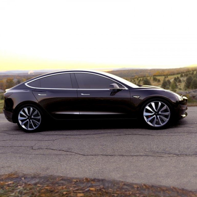 Tesla Model 3/ilustracija