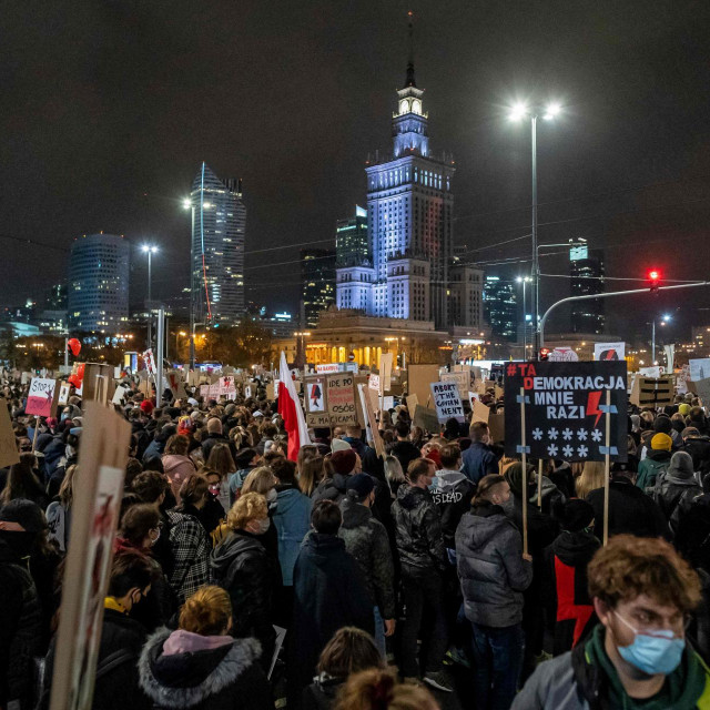 Prosvjed u Varšavi
