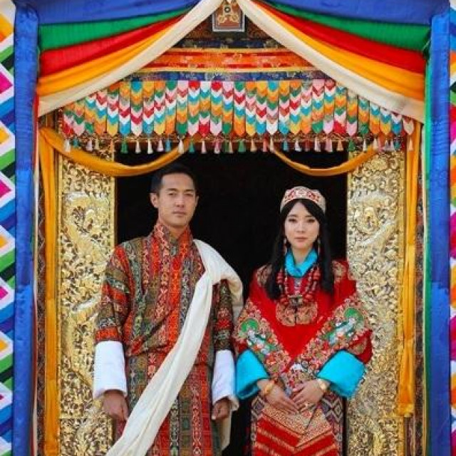 Eeuphelma Choden Wangchuck i njen muž Dasho Thinlay Norb