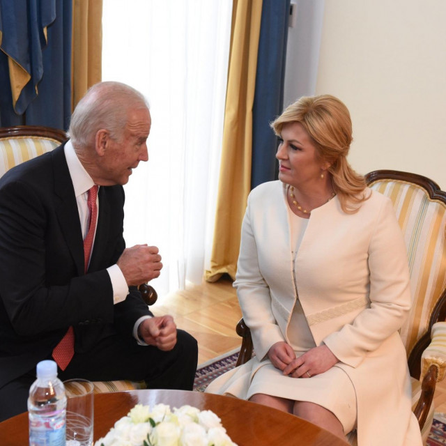 Joe Biden i Kolinda Grabar-Kitarović