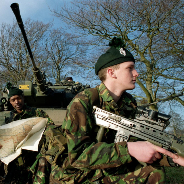Britanska vojska; ilustracija