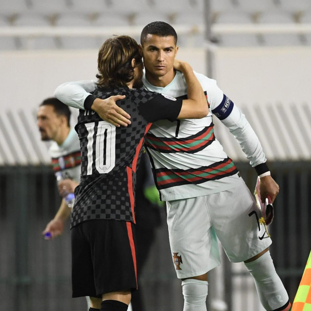 Luka Modrić i Cristiano Ronaldo
